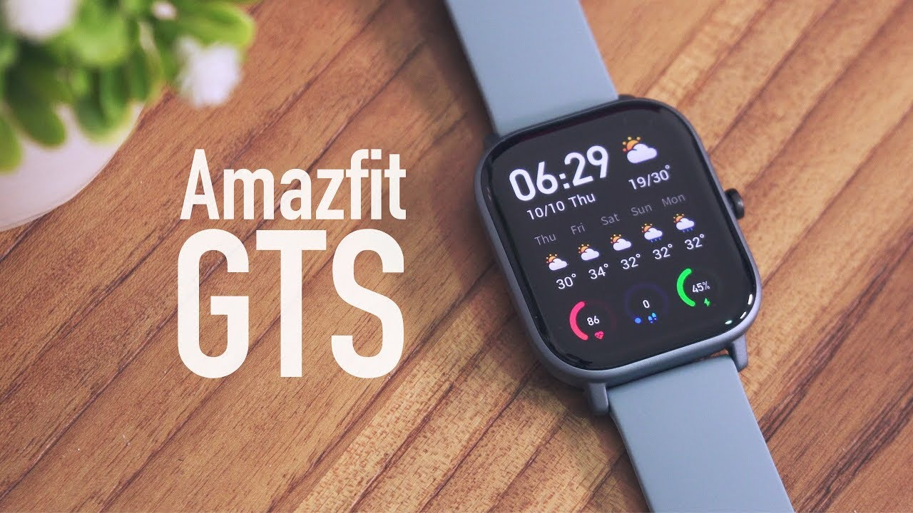 Смарт-часы AmazFit GTS Blue