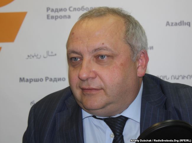 Ігор Гринів у студії Радіо Свобода. Київ, 2011 рік