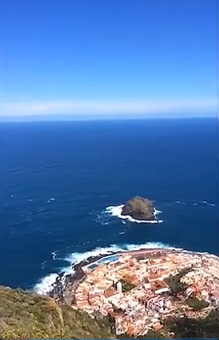 Погода в городе Гарачико после шторма