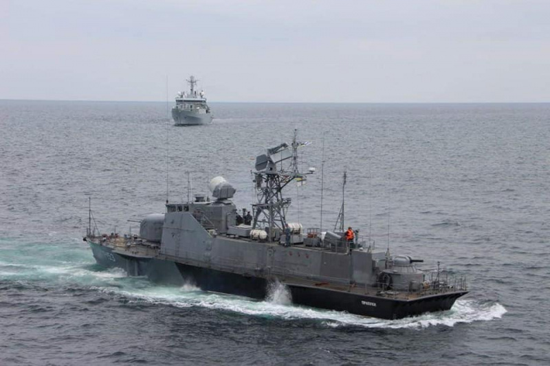 Украина и Великобритания провели учения в Черном море 