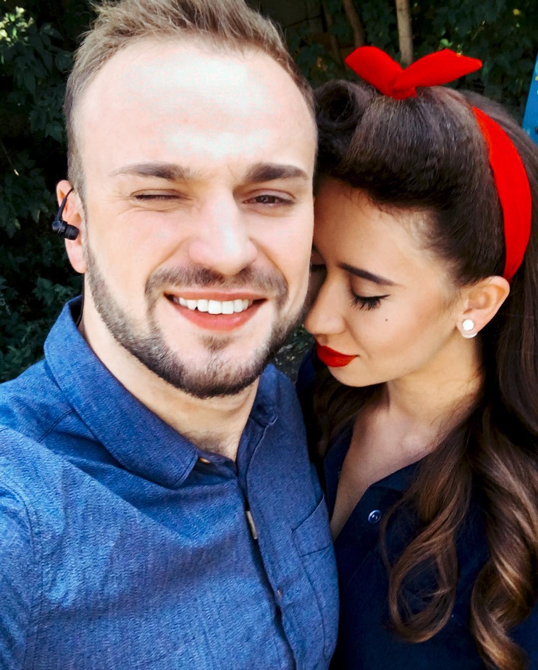 Элина и Влад начали встречаться на проекте