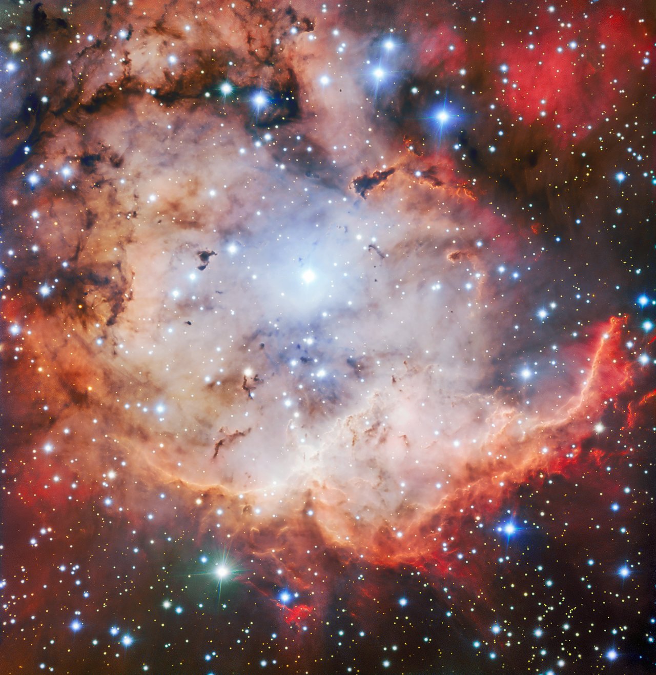 NGC 2467. ESO Cosmic Gems