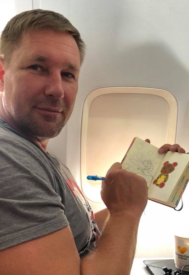 Константин Стогний пишет детскую книгу