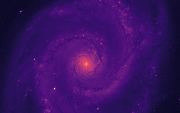 Галактика Водоворот в 23 миллионах световых лет от Земли. Фото: DESI Collaboration 