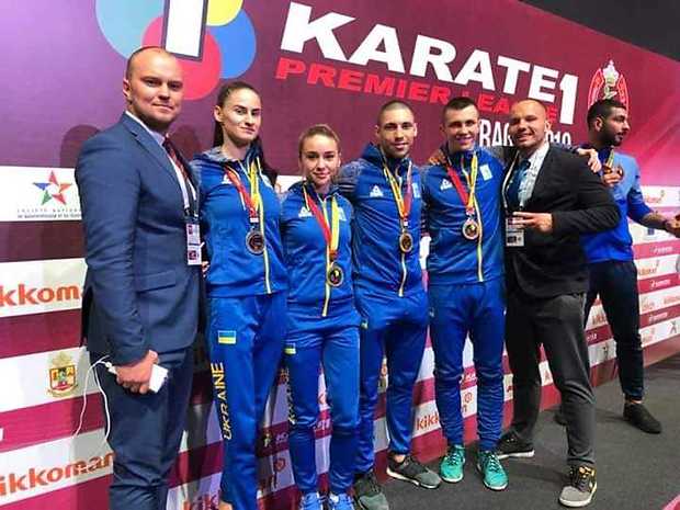 Украинские каратисты завоевали 3 золотые и 1 серебряную медаль 