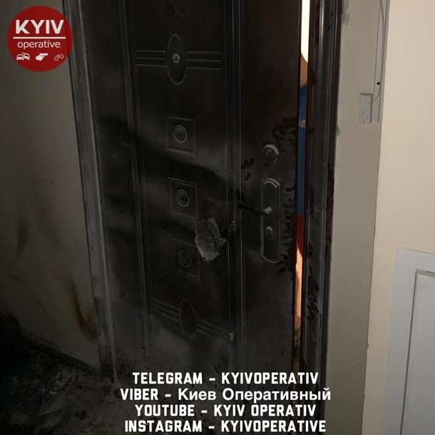 В Киеве бывший депутат поджег свою квартиру с детьми