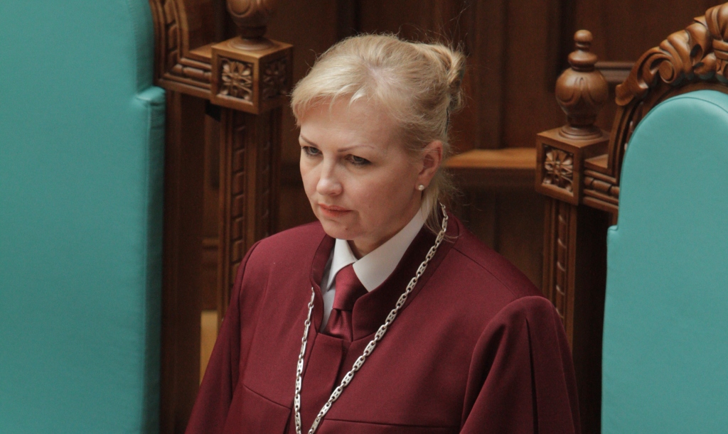 Наталья Шаптала новая глава Конституционного суда