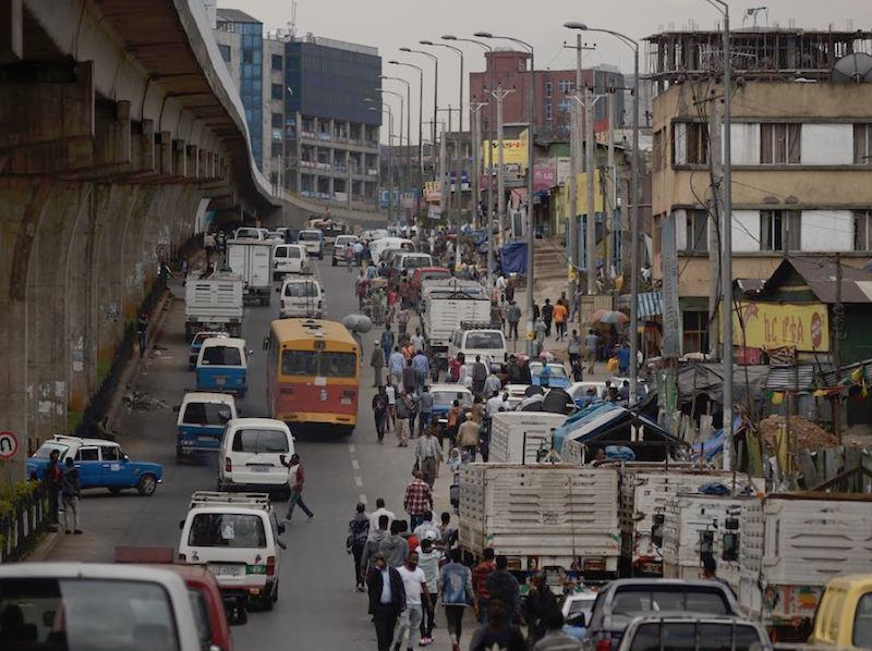 Аддис-Абеба, столица Эфиопии