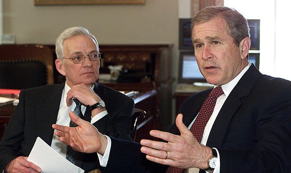 Пол О'Нил и Президент Буш