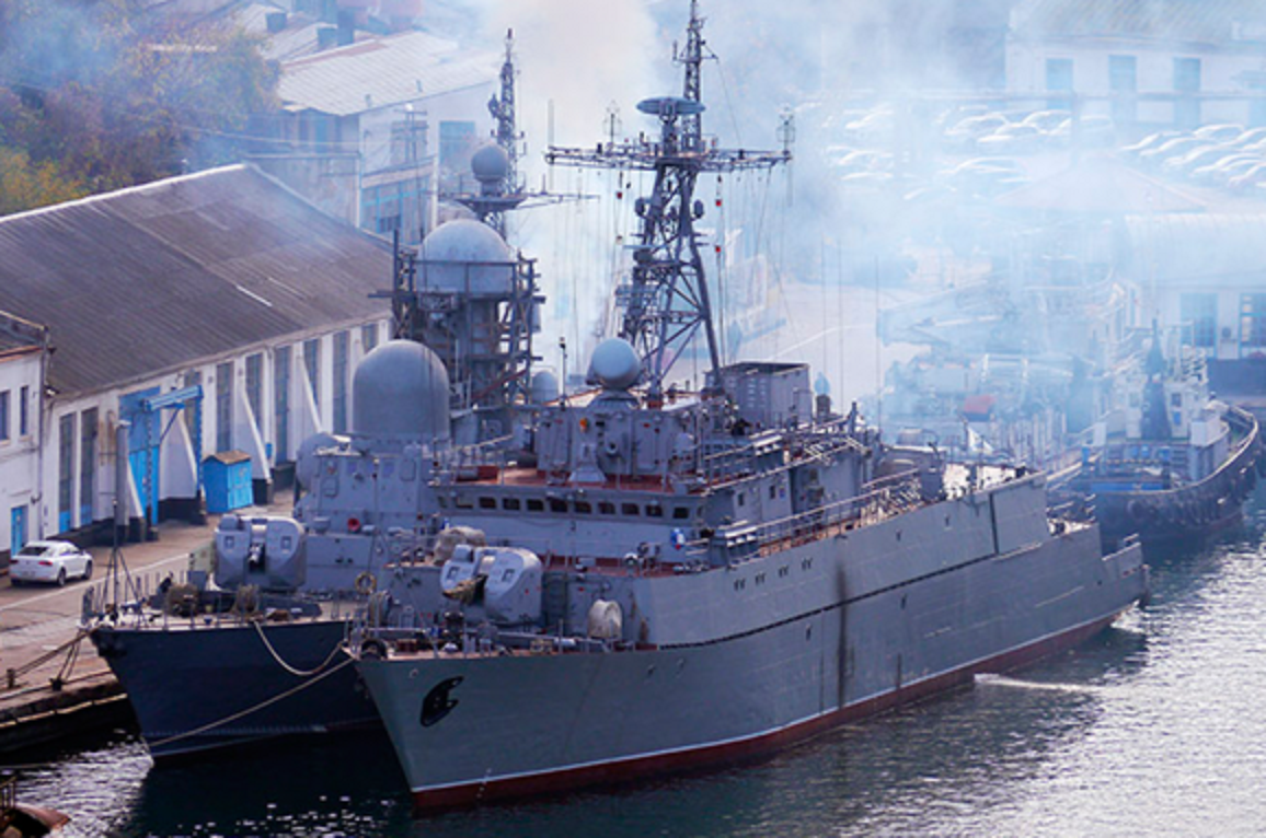 Пожар на ракетном катере