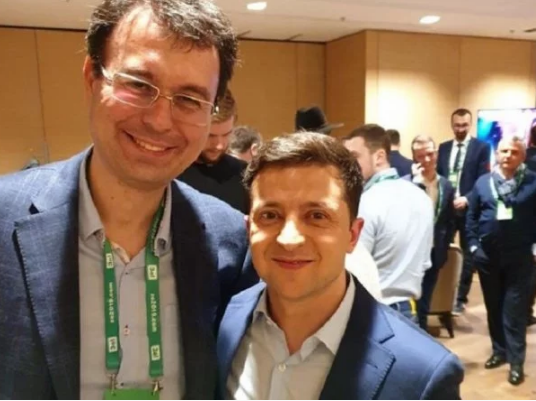 Даниил Гетманцев и Владимир Зеленский