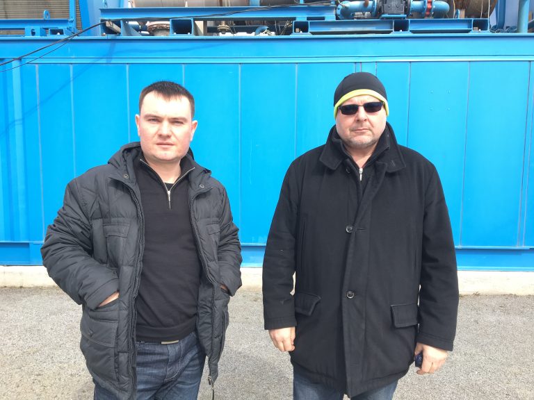 Йорг Майснер (справа) и его менеджер Юрий Максаев