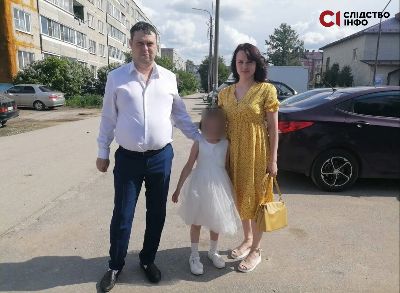 Алєксєй Хавєцкій з дружиною та дитиною