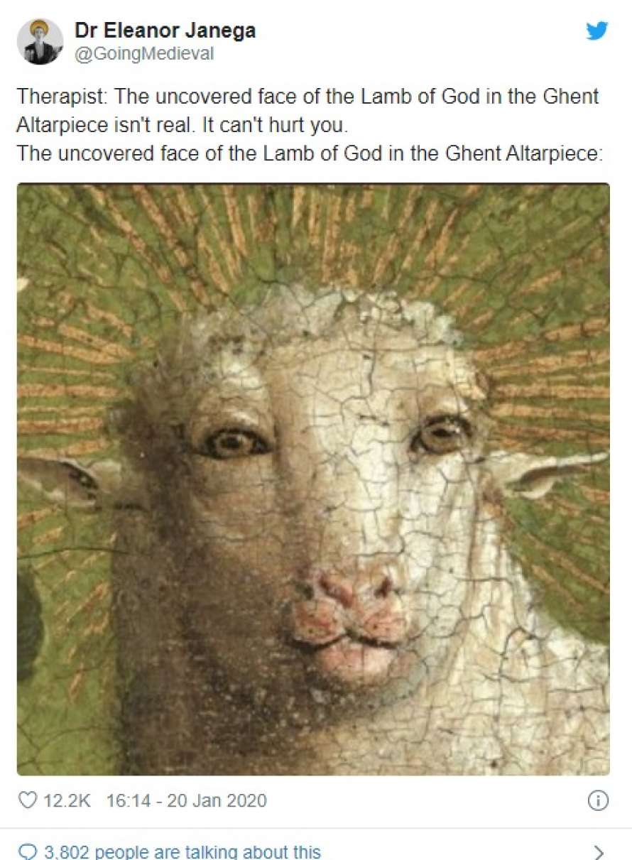 Эксперты восстановили древнейшую масляную картину мира