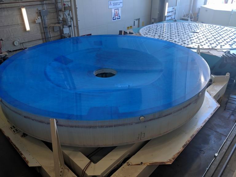 Главное зеркало М1М3 LSST. Credit: LSST