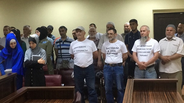 В России приговорили к огромным срокам крымских татар из Симферополя