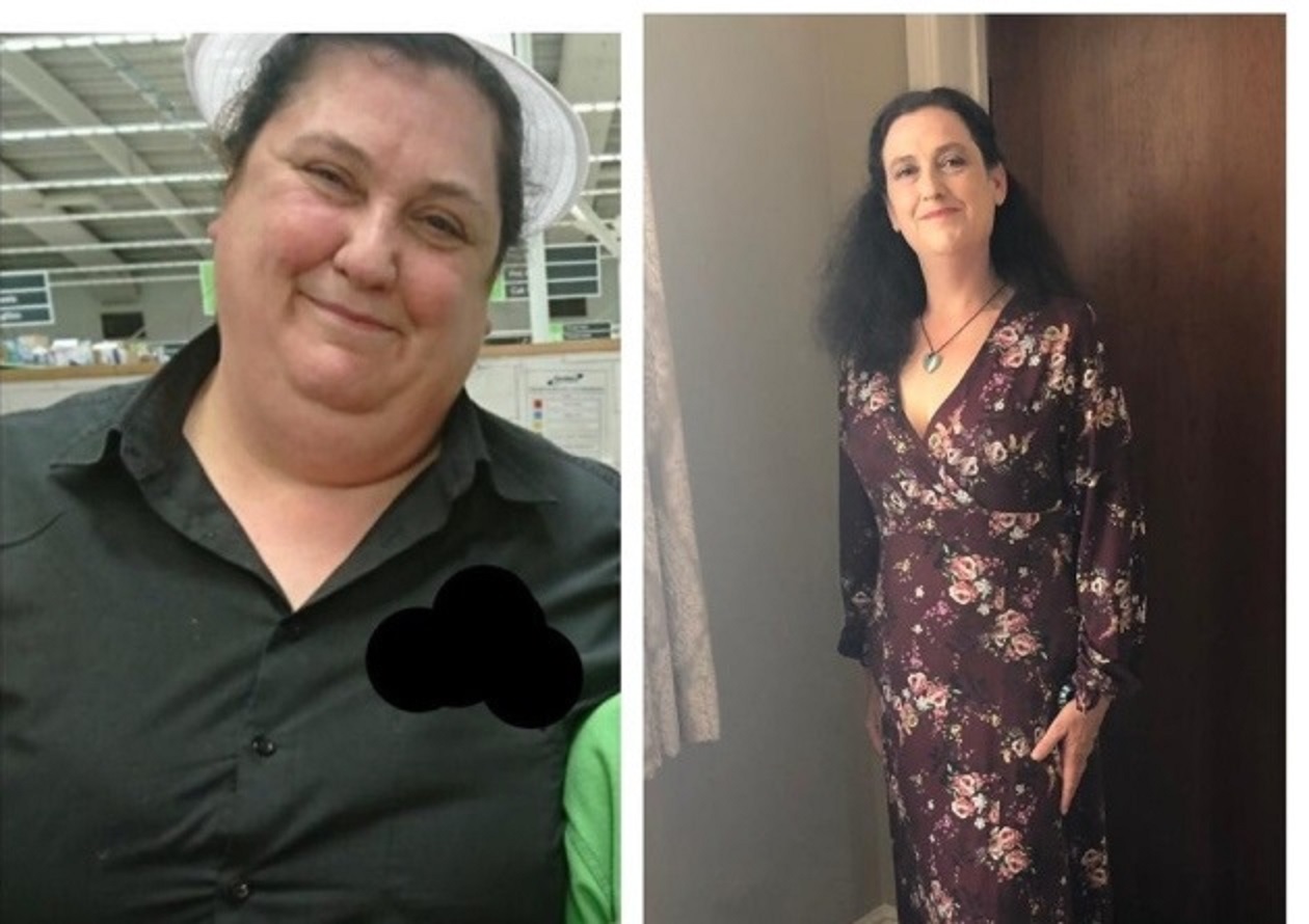 48-летняя Трейси Арнольд, весила не меньше 127 килограмм