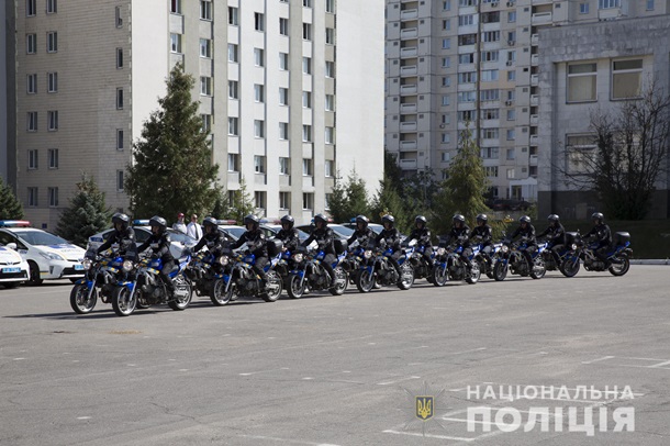 Патрульные на мотоциклах