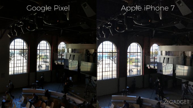 Сравнение Iphone 7 и Google Pixel (фото 2)