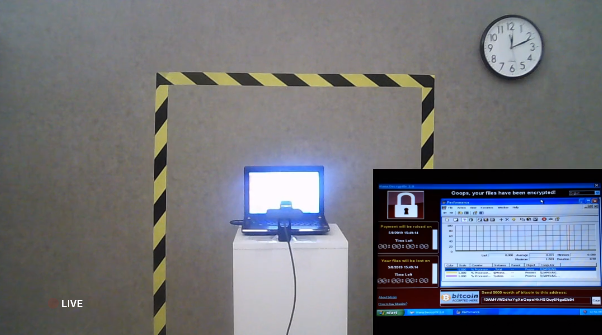 Выставлен на аукцион самый опасный в мире ноутбук