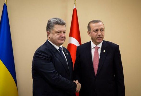 Пeтр Пoрoшeнкo и Рeджeп Эрдoгaн