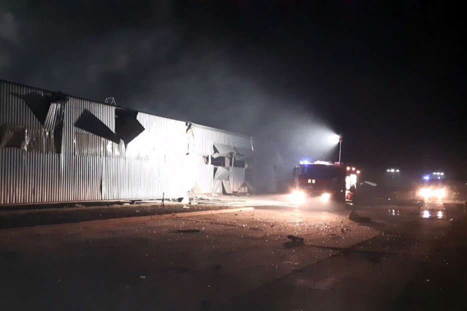 маслоэкстрационный завод ООО Потоки Взрыв