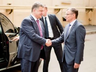 Петр Порошенко и Виктор Субботин