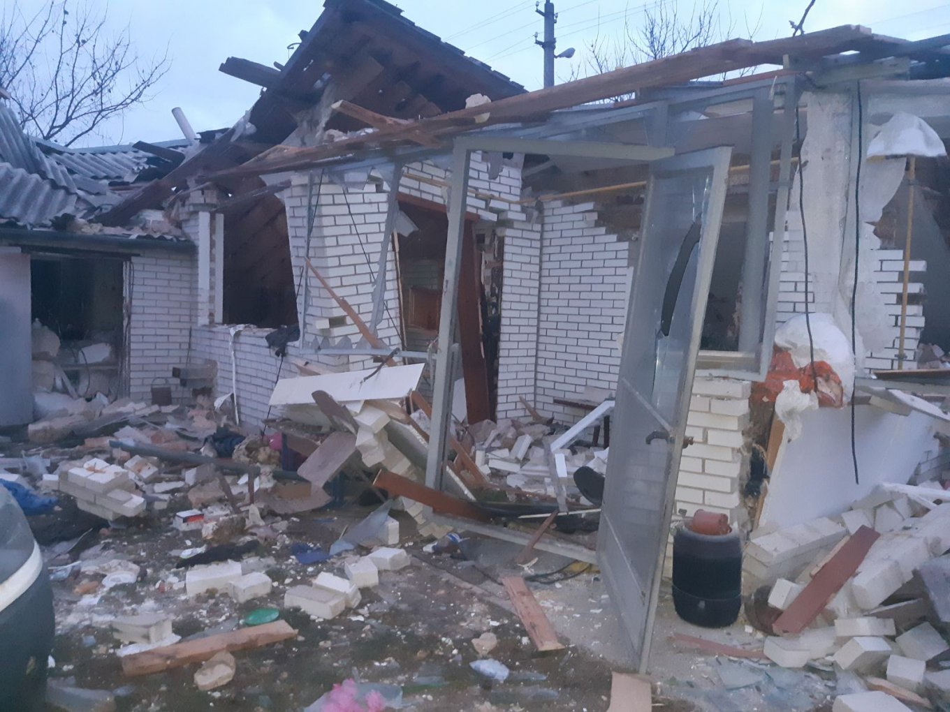 Под Киевом взорвался жилой дом