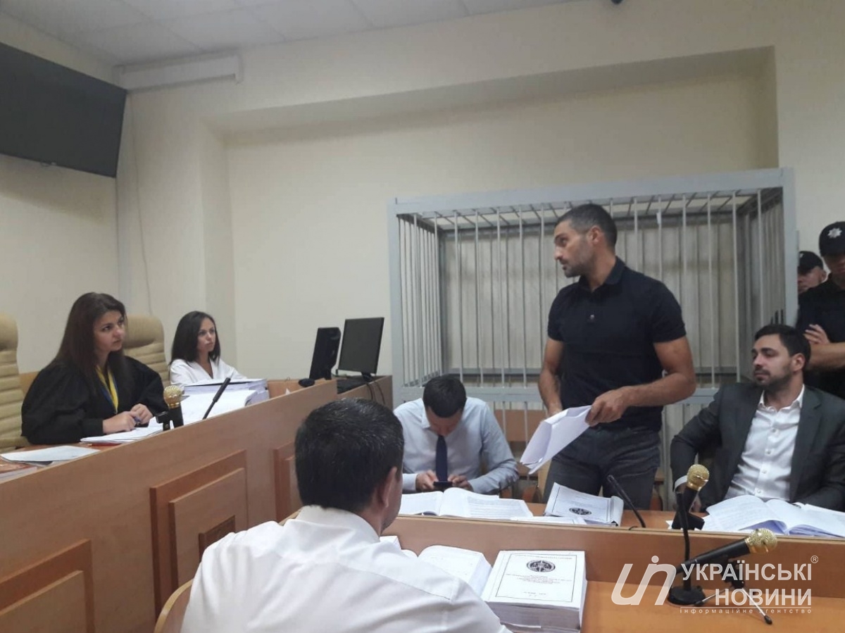 Алексей Тамразов в зале суда