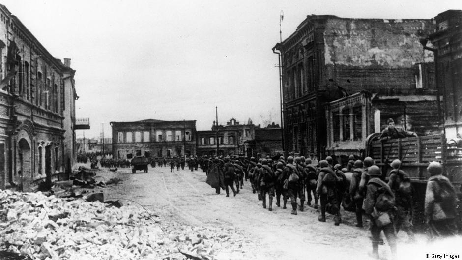 Сталинград, силы Красной Армии, январь 1943 года