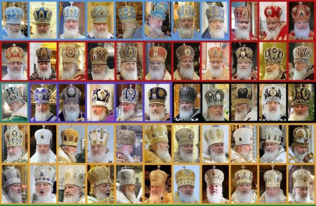 Пользователи соцсетей подняли на смех шапки патриарха Кирилла
