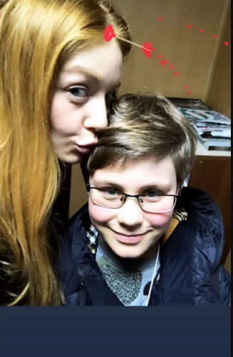 Тина Кароль с сыном