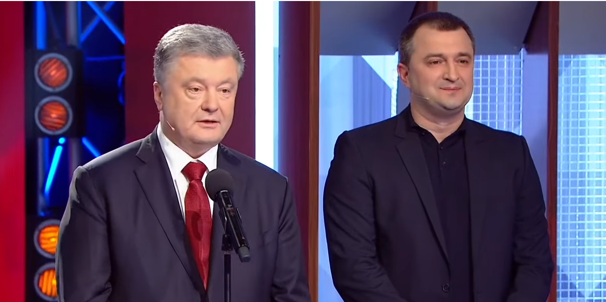 Порошенко и Кулик на телешоу