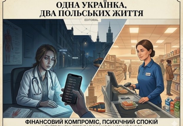 ​«Я працюю на касі в супермаркеті, бо не хочу прокидатись від дзвінків пацієнтів вночі». Як зараз українки працюють в Польщі