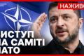Зеленський на саміті НАТО: Україна - це джерело оборонної потужності, а дрони - нова реальність війни