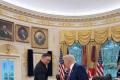 Олександр Усик зустрівся з Дональдом Трампом у Білому домі