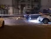 В Киеве расстреляли авто и украли миллионы (видео)