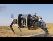 Китай представил "самого большого в мире" четырехлапого военного робота (видео)