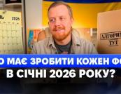 Що кожен ФОП на єдиному податку має зробити в січні 2026 року: звіти, податки, суми та перевірки