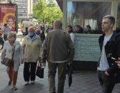 Возле КСУ протестуют против рынка земли (видео)