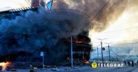 У Києві ракети мали долетіти до самого центру стародавньої Русі: стало відомо, куди влучили і що згоріло (відео)