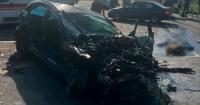 Налякана пасажирка просила зупинити: водій Mercedes, який вбив 4 людей у Києві, на момент ДТП працював як таксі