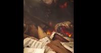 Внаслідок удару РФ по Харкову згоріли 50 тисяч книг (відео)