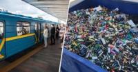 Київський метрополітен утилізує понад 5 тонн небезпечних відходів