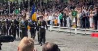 Українські військові вперше очолили парад у Брюсселі на Національний день Бельгії