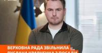Верховна Рада звільнила Руслана Кравченка з посади генпрокурора: деталі відсторонення
