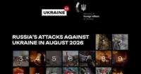 Серпень 2026: Росія безперервно атакувала Україну понад 11 тисяч разів