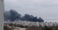 Над Запоріжжям чорний дим і перебої зі світлом: росіяни шахедами атакували критичну інфраструктуру (відео)