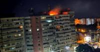 Російський дрон, який влучив у житловий будинок у Галаці, уразила українська ППО (відео)