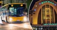 Київ запускає нічні автобуси з Центрального вокзалу для зручного сполучення під час комендантської години
